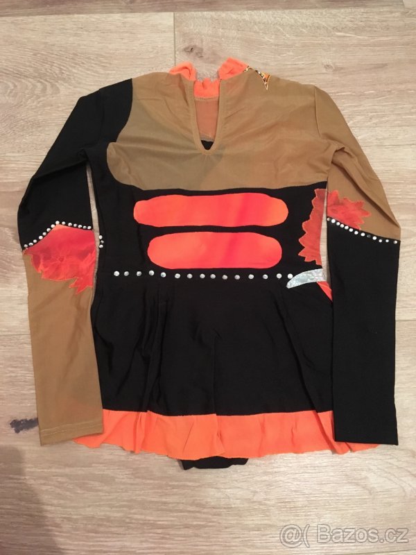 Gymnastický dres,míč s perletí-SASAKI,stuha,tyč - 4