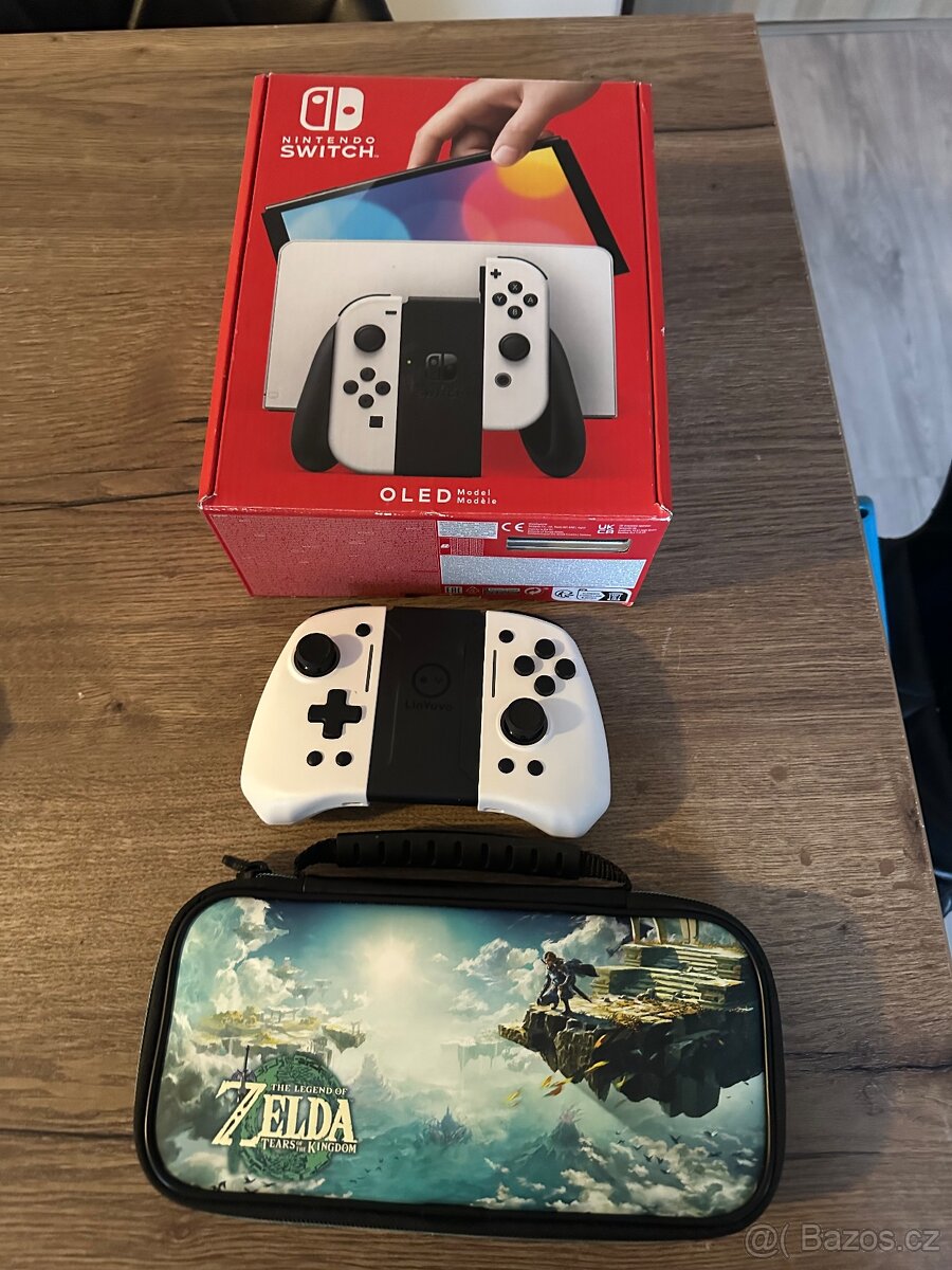 Nintendo switch OLED + příslušenství - 4