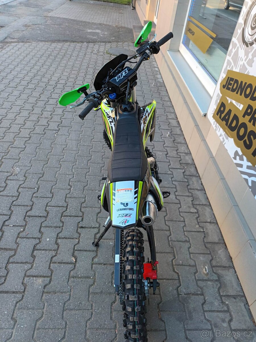 Pitbike Thunder 140cc 19x16 E-start zelená - 4