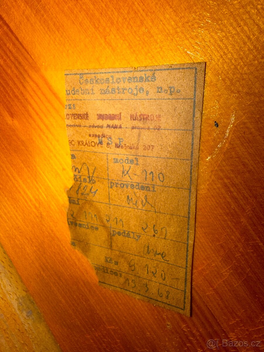 Petrof model K-110 - 4