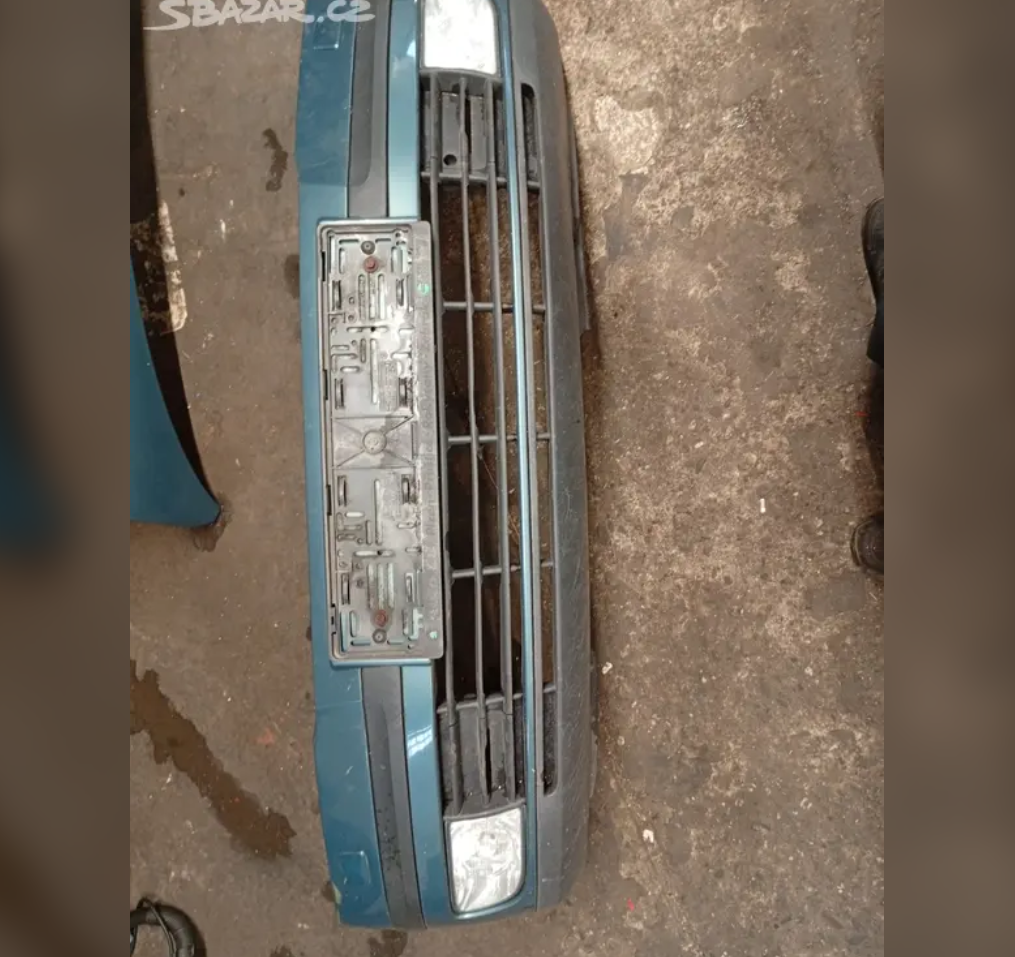 Přední nárazník Octavia II v barvě 9598 - 4