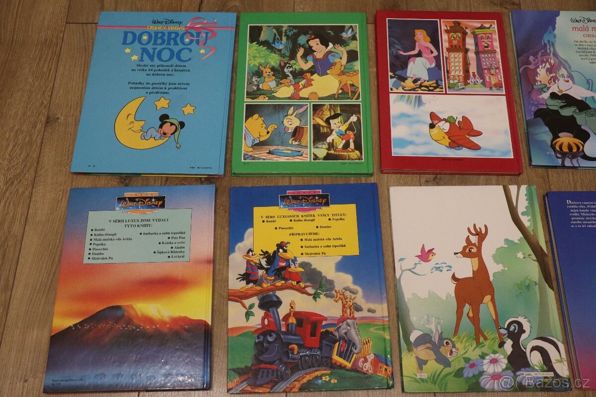 Pohádky Walt Disney, sbírka 14 ks, pěkný stav - 4
