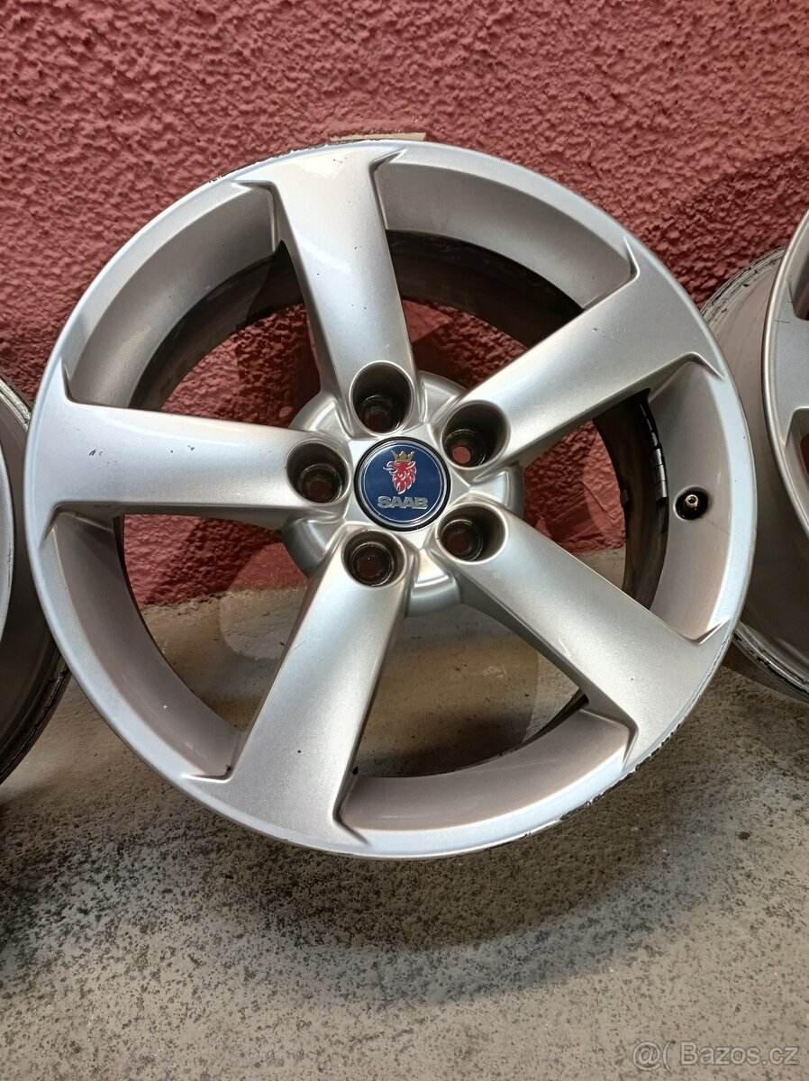 Prodám originál disky Saab 17" 5x110, ET41 - 4