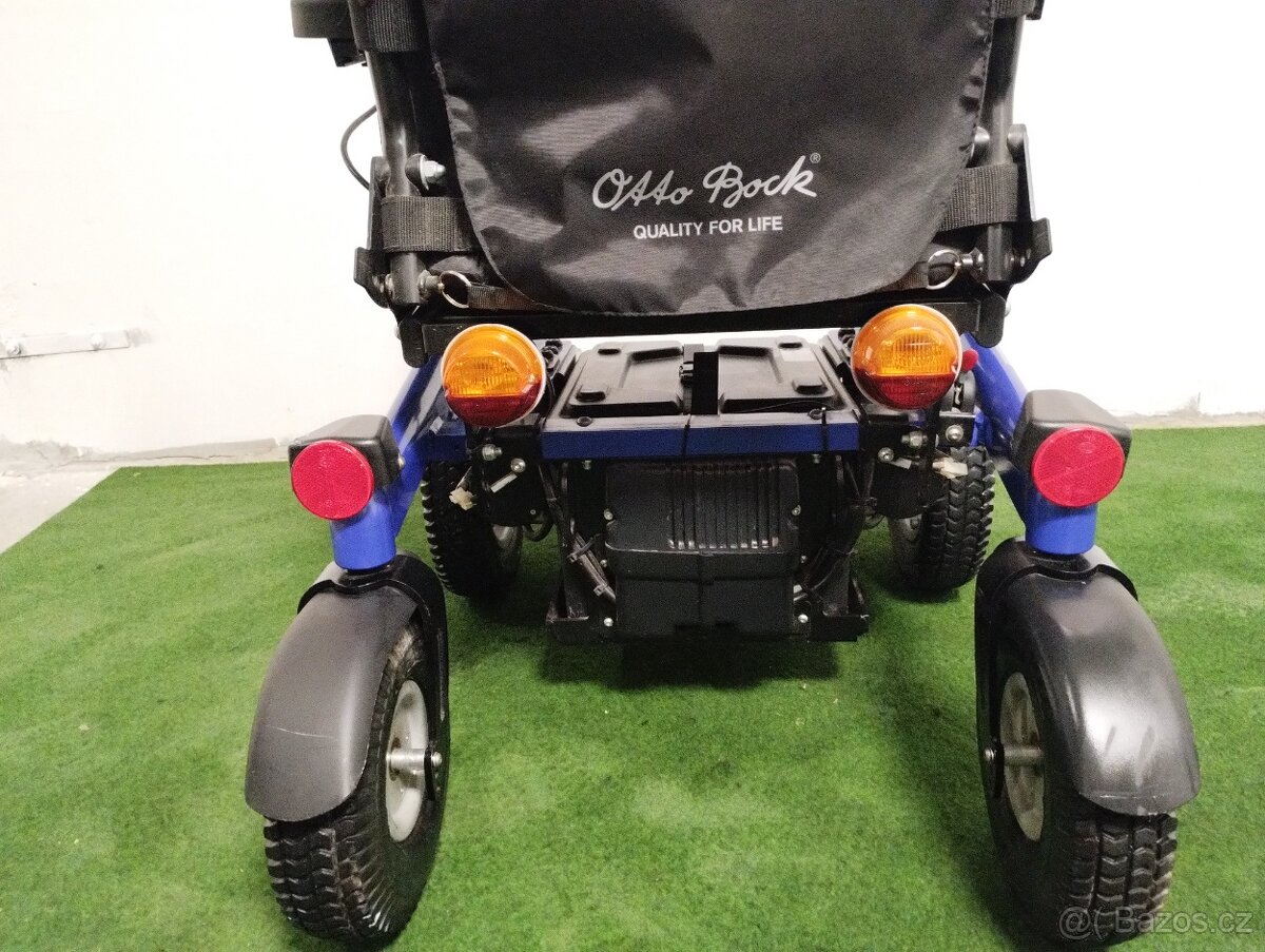 Zánovní elektrický invalidní vozík OTTO BOCK B 500 - 4
