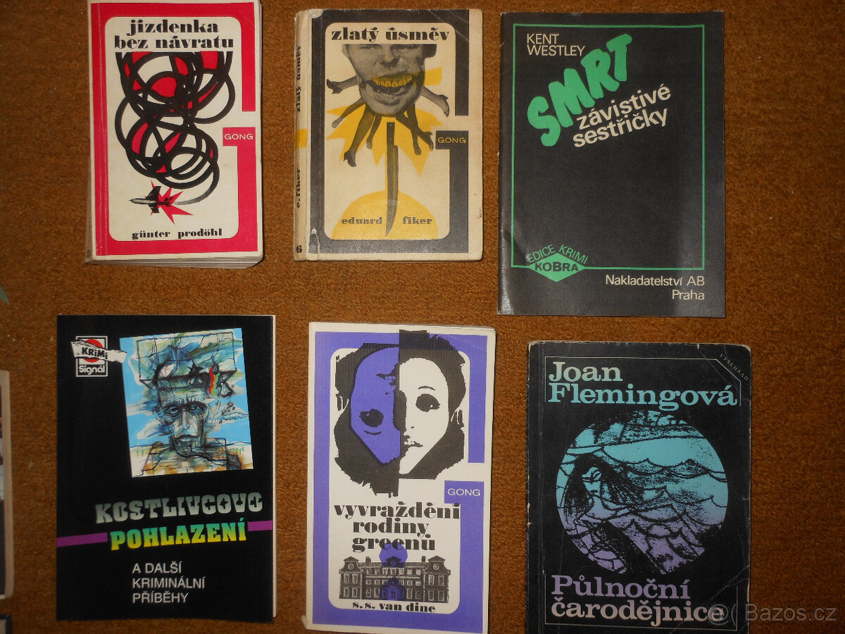 Staré krimi, detektivky - 4