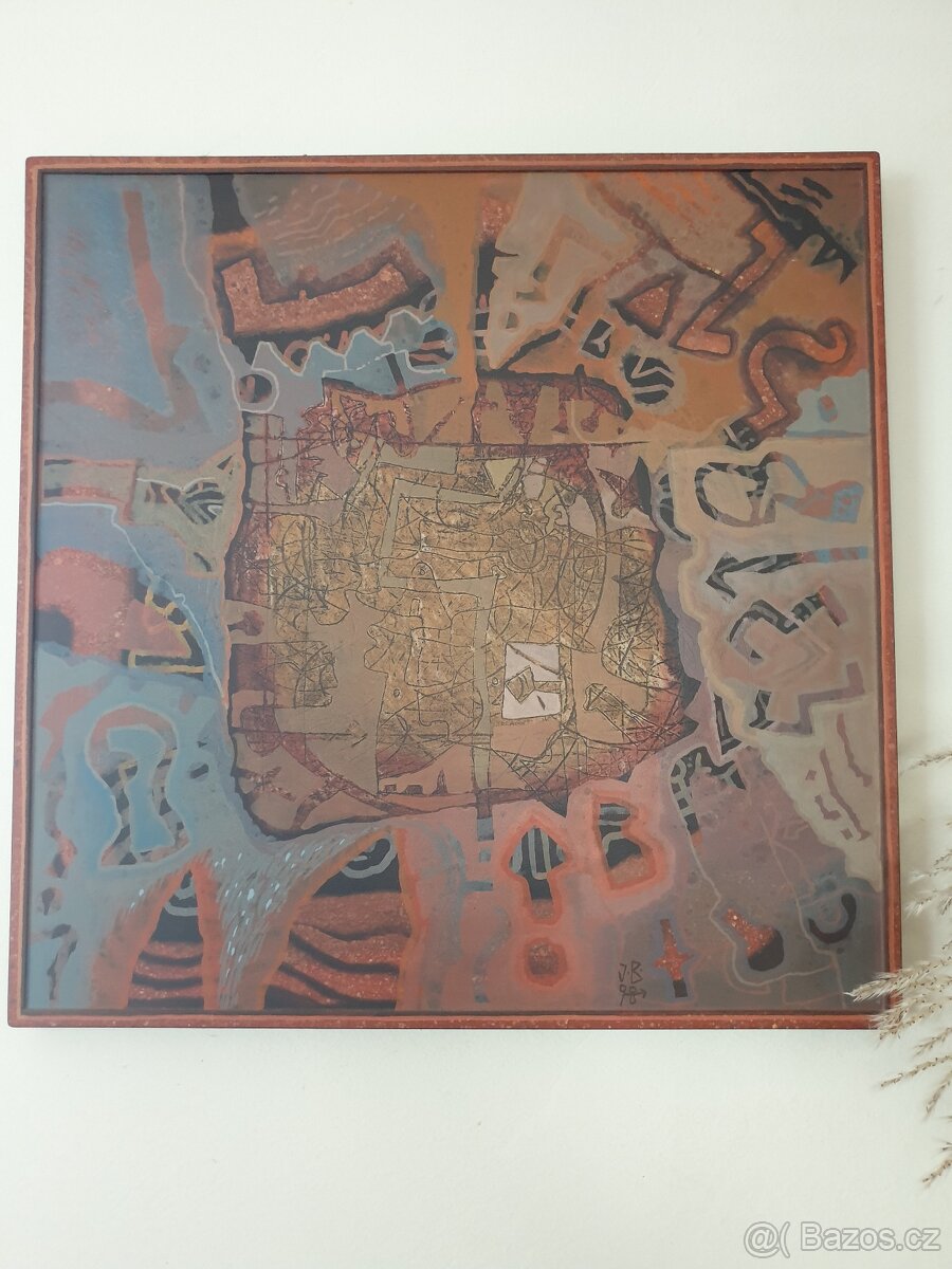 Obrazy "Schodiště" a 2x ze série "Vítej k zmatení" - 4