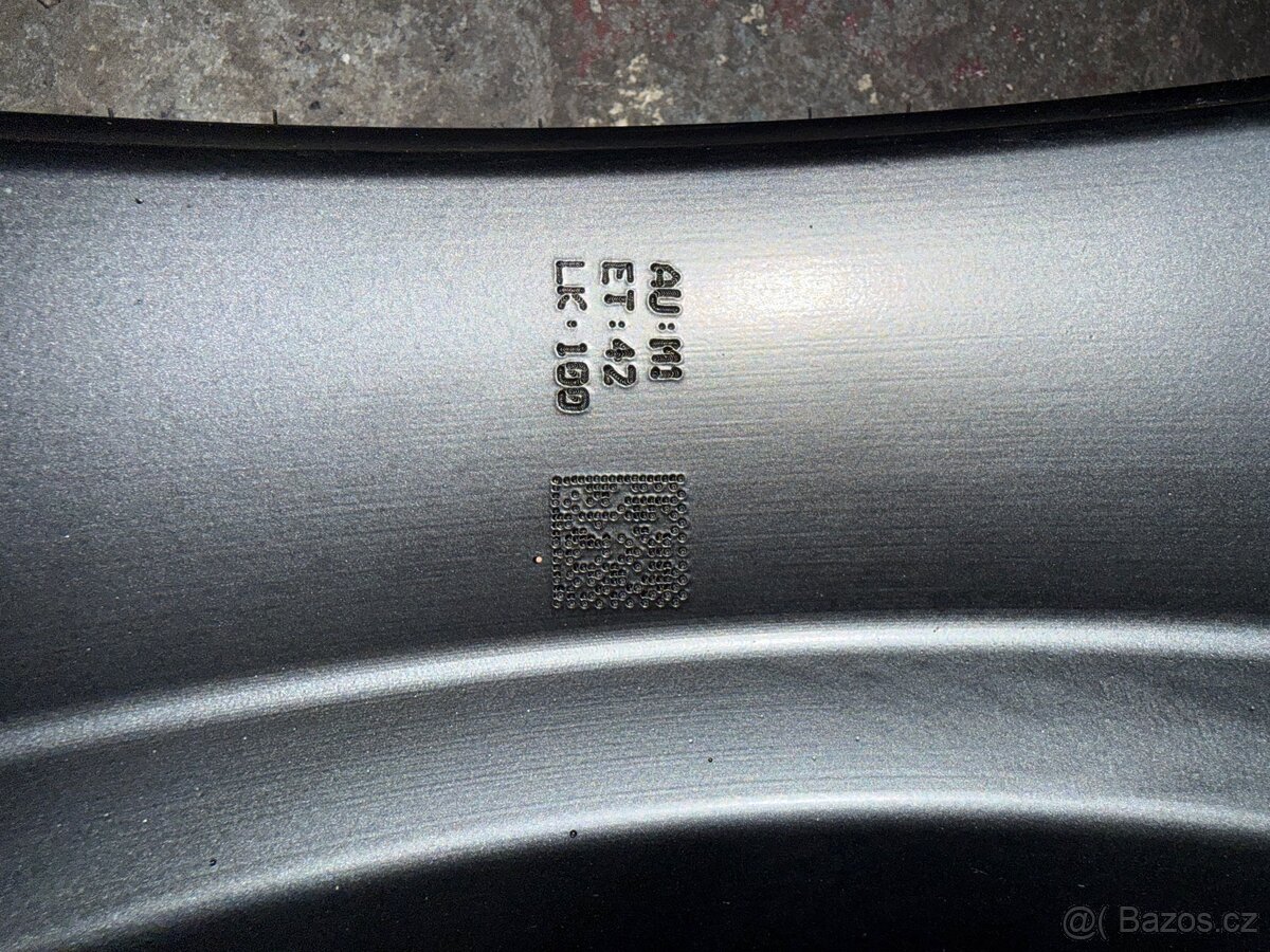 Sada alu kol 4x100 15” - 4