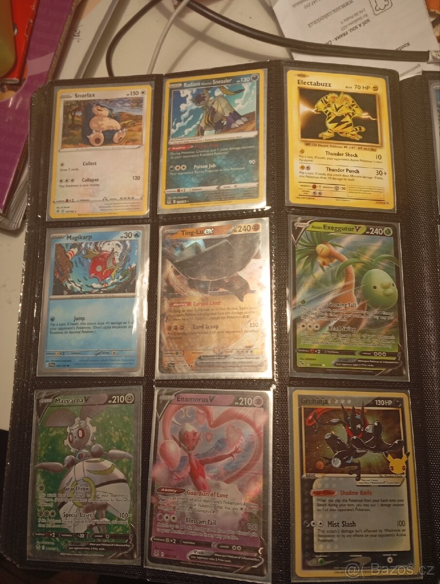 Vzácné Pokémon karty - 4