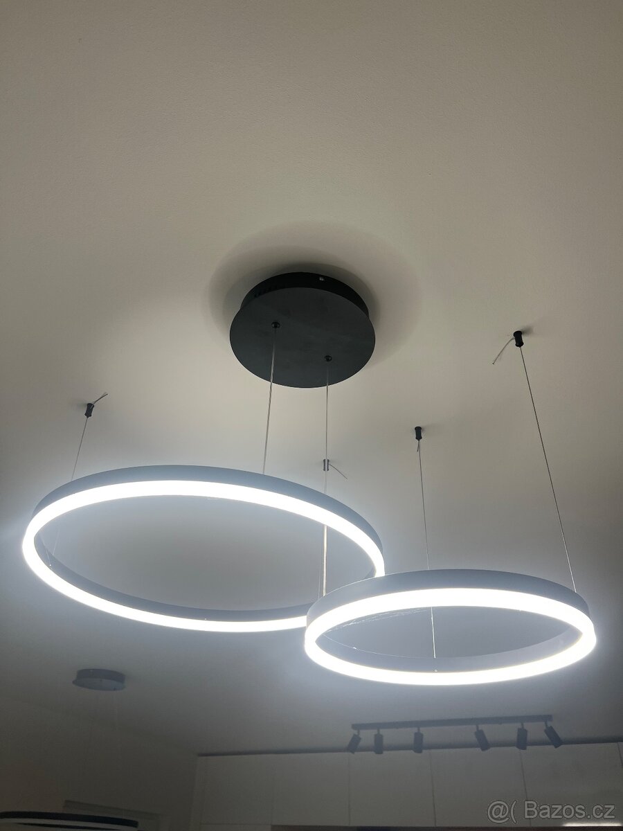 LED osvětlení dva kruhy - 4