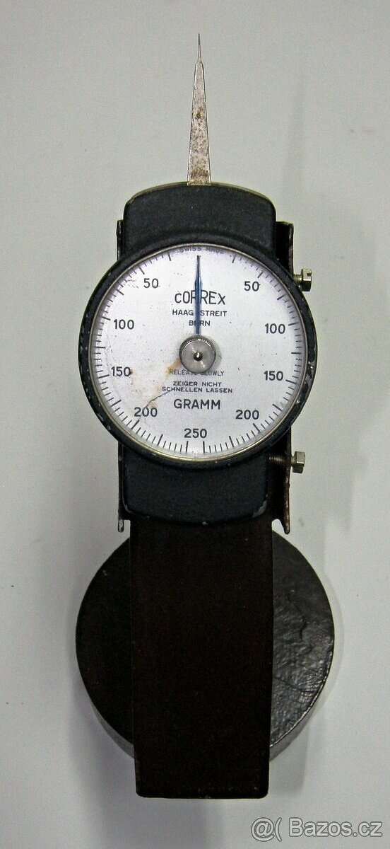 Tenzometry CORREX - 4ks, tloušťkoměr ZPS 0-10mm - 4