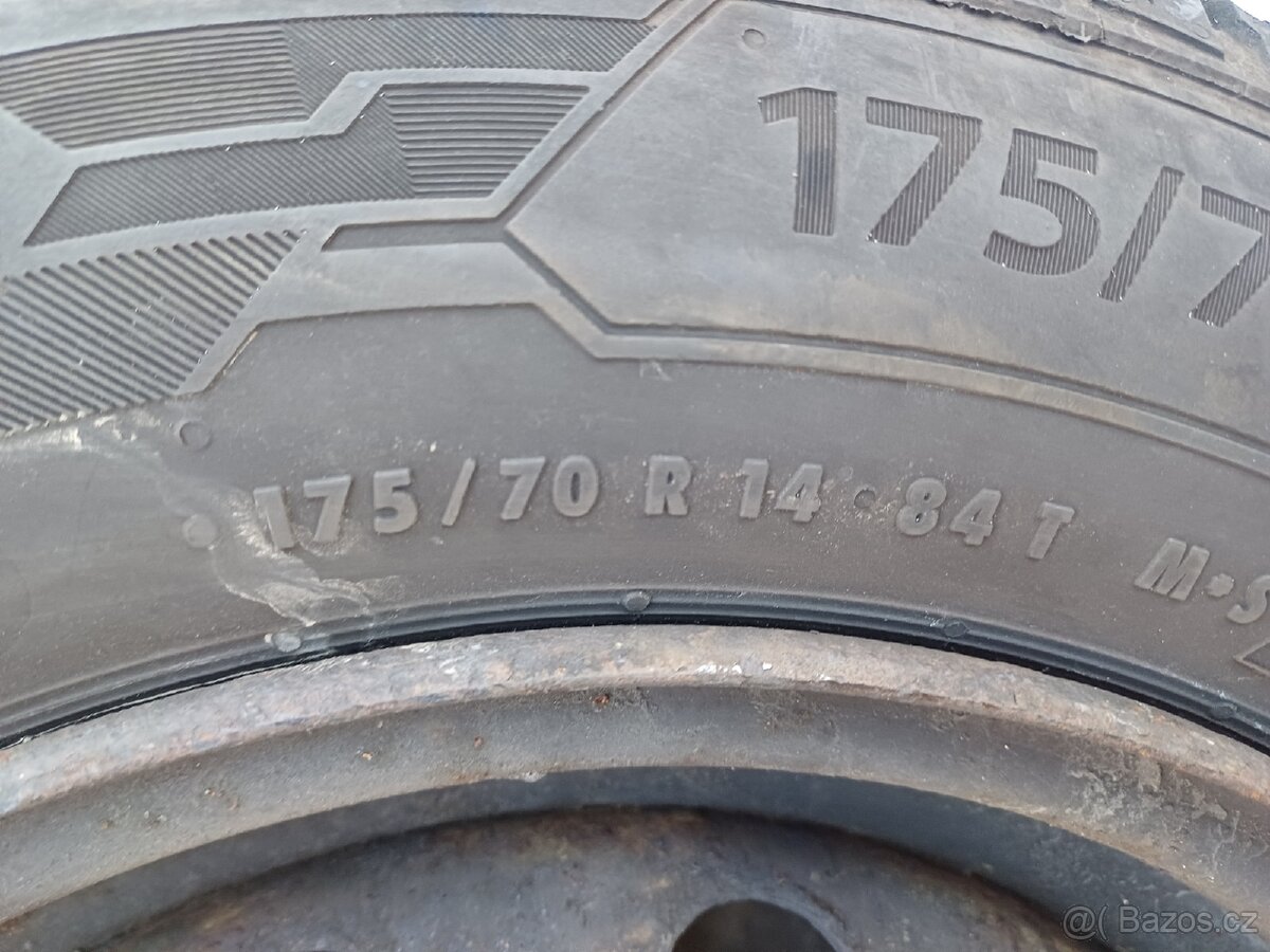 Celoroční pneu Barum 175/70 R14 - 4