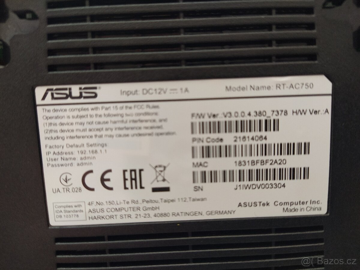 Router ASUS RT-AC750 - 4