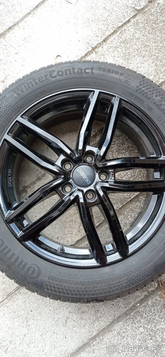 Sada zimních kol (DEZENT + Continental) - 4