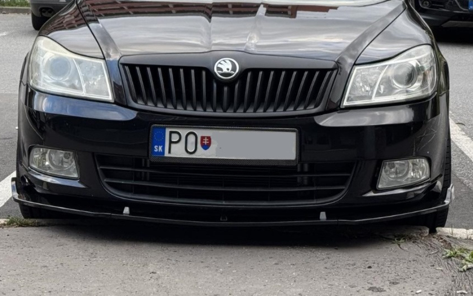 SKODA OCTAVIA SPOJLER LIPKO SPLITER POD PREDNY NARAZNIK - 4