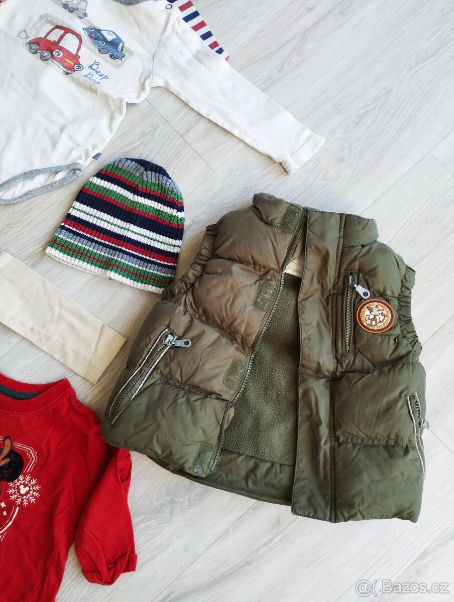 Prodam jarni set obleceni pro chlapecka vel. 86 - (12 ks) - 4