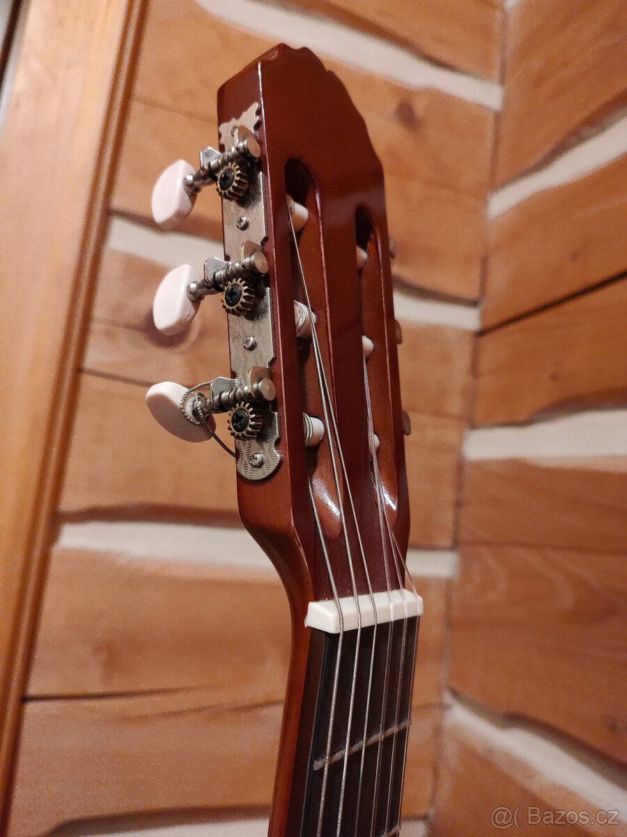 Pure Gewa Klasická kytara Basic Plus 3/4 - přírodní - 4