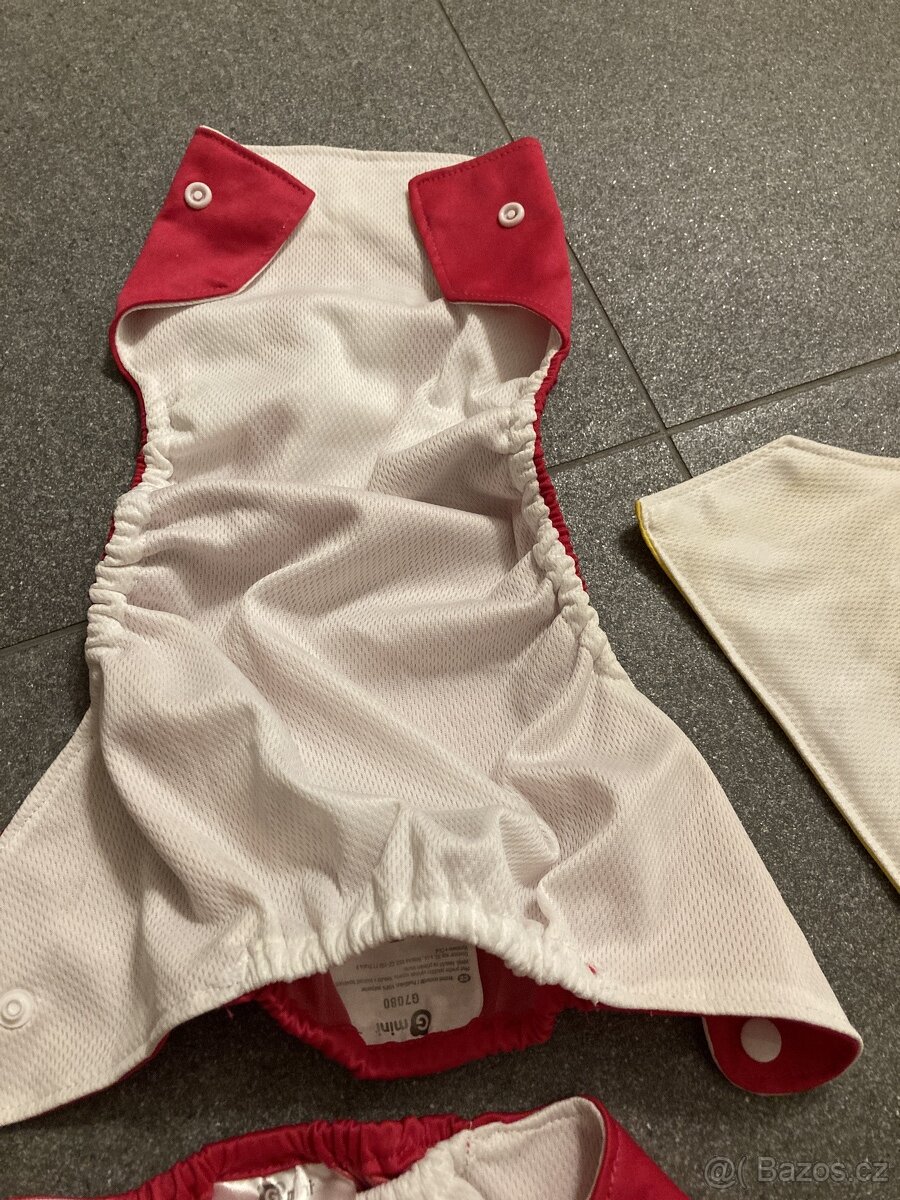 3x Gmini svrchní kalhotky na látkové pleny - 4