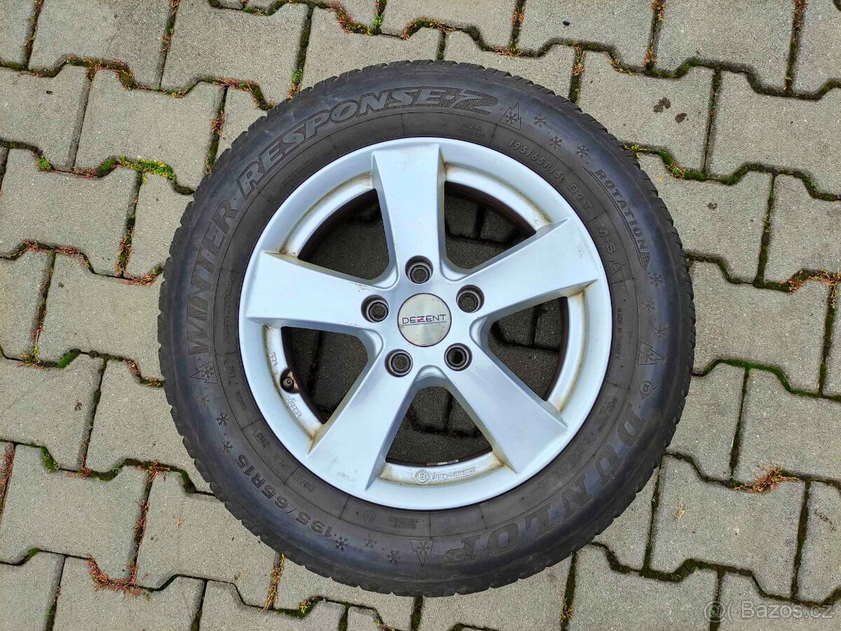 ALU KOLA SEAT LEON 15" na ZIMNÍCH 195/65/15 - 4