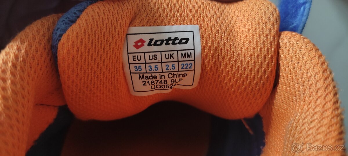 Dětská sálová obuv Lotto, vel. 35 - 4