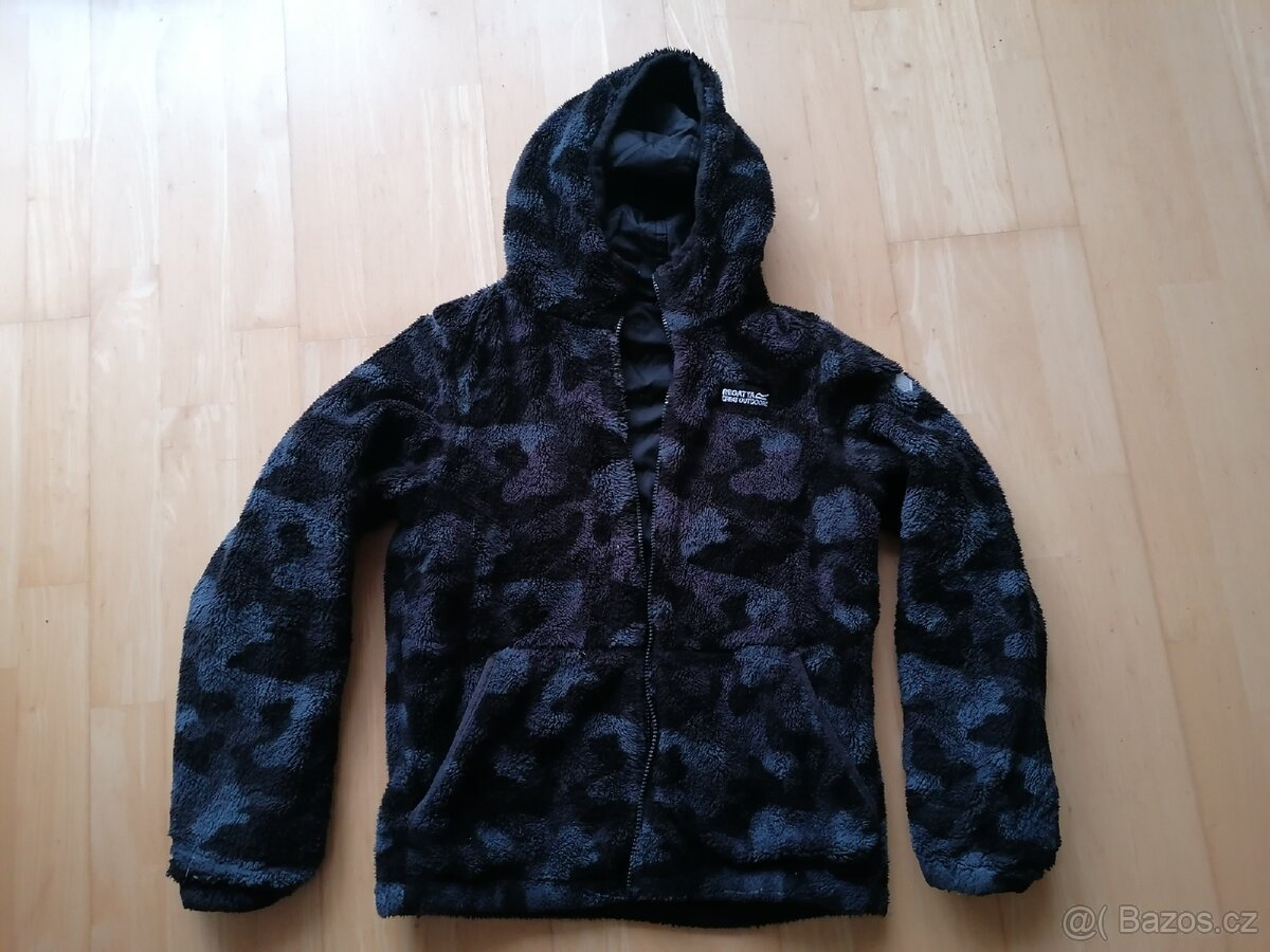 Dětská zimní oboustranná bunda vel. 158-164 - 4