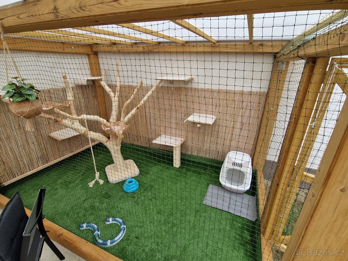 Kočičí stromy, kočičí voliéry a předokenní kočičí voliéry - 4