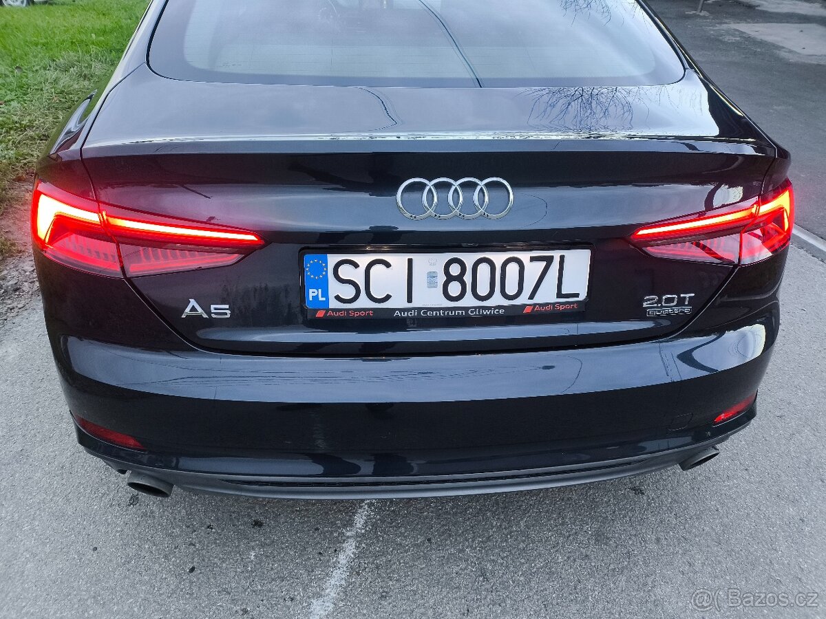 audi a5 2017r 2,0 tfsi s-line quattro stav super - 4