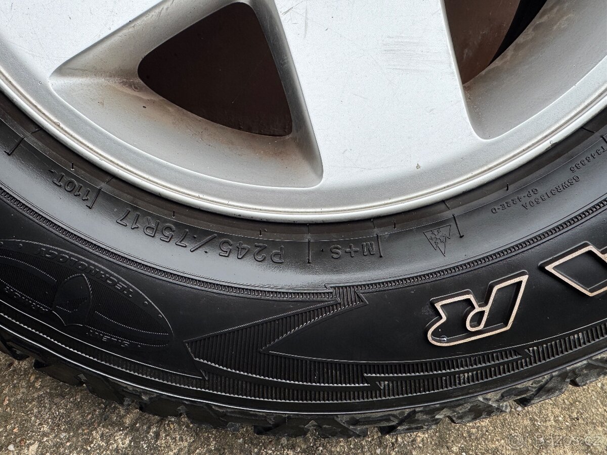 Alu kola včetně pneu Jeep - 4