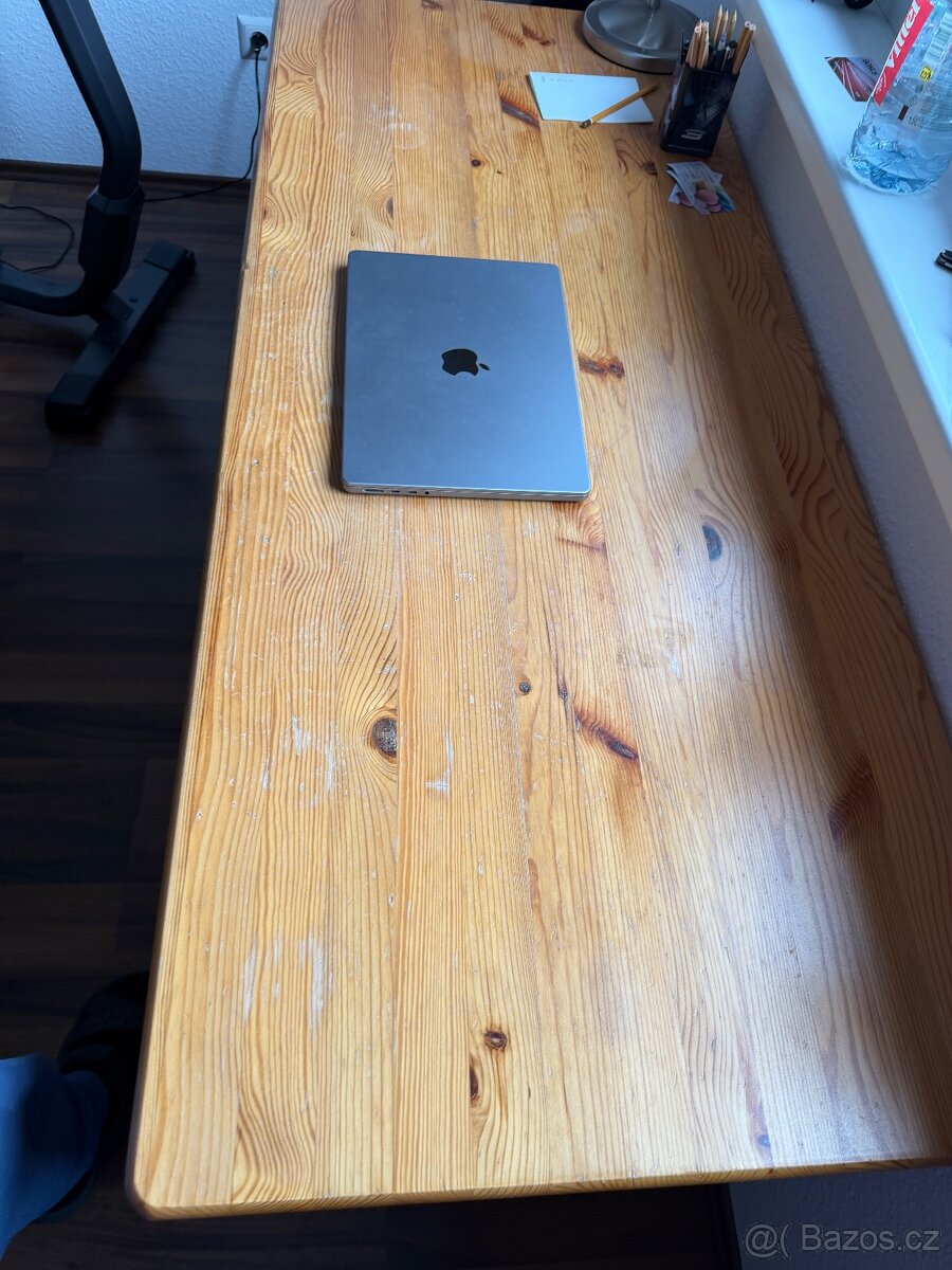 Prodám psací stůl - borovice - 4