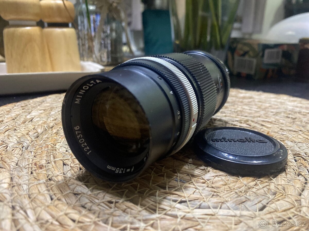 Minolta Rokkor TC 135mm f/4 – manuální teleobjektiv - 4