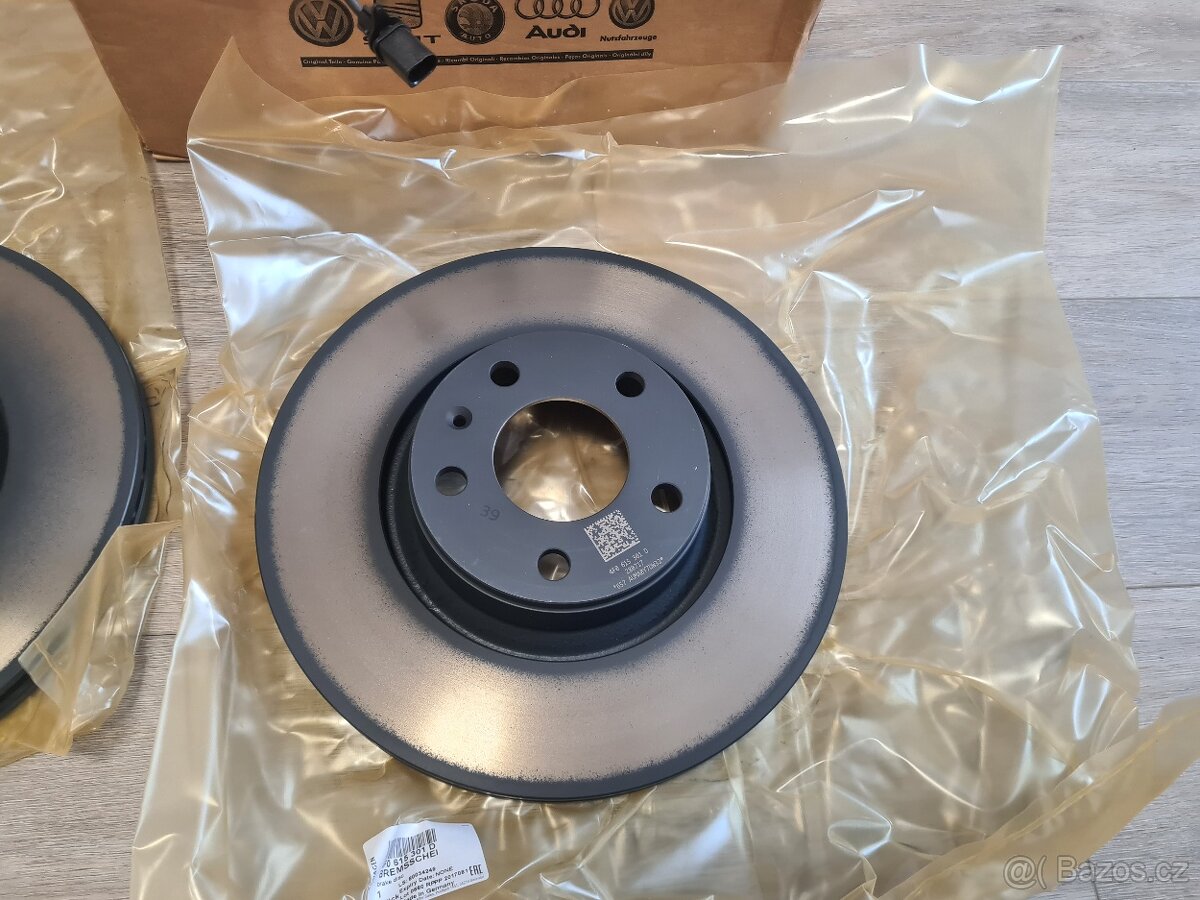 NOVÁ Sada předních brzd Audi A6/S6 314mm ORIGINÁL - 4