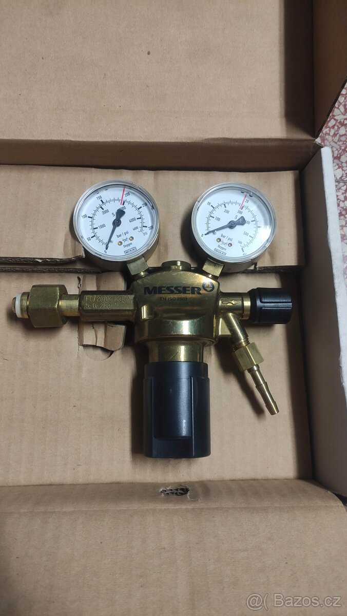 Redukční ventil kyslík a acetylen - 4