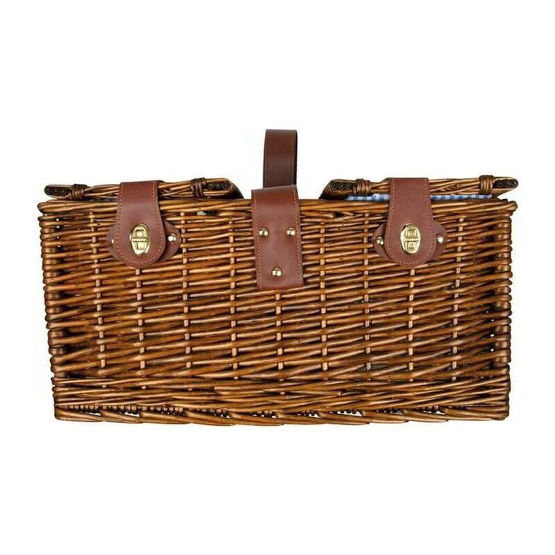 Nový - Proutěný piknikový koš pro 4 osoby - 4