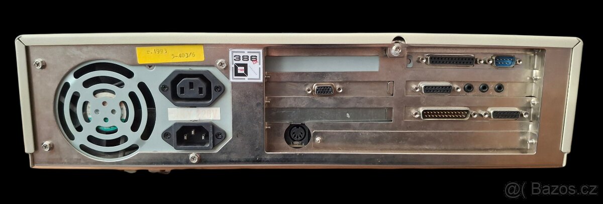 Retro počítač 386DX/40 - 4