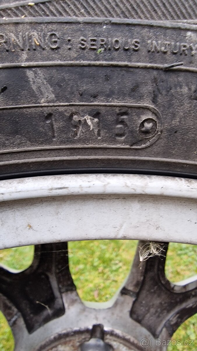 Alu kola originál Jeep Renegade zimní pneu 215/60 r17 - 4