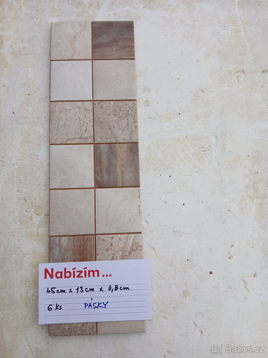 Zbytky obkladů po rekonstrukci bytu - 4