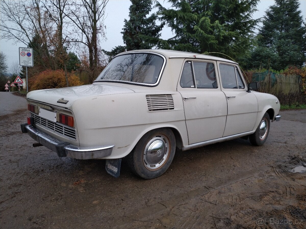 Škoda 110 L prvomodel, rok 1970 - 4