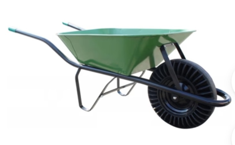 Stavební kolečko s 60 l. korbou. - 4