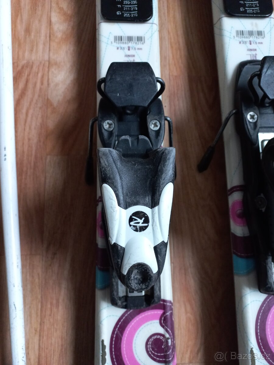 Lyže a hůlky, vel 130 - 4