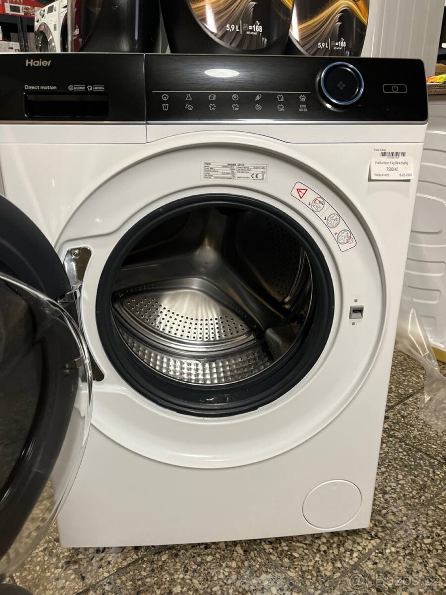 Pračka 8 kg – Haier Direct Motion - 4