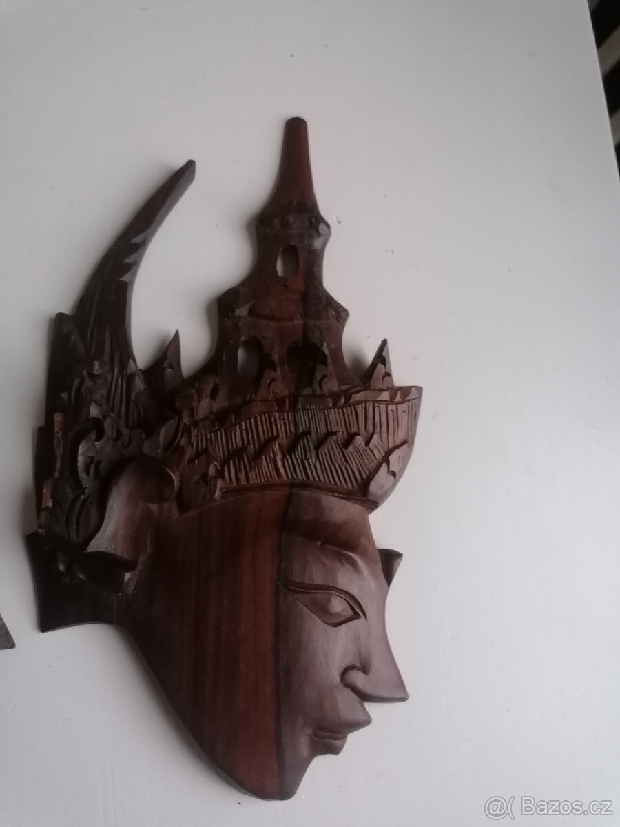 Masky drevene - 4