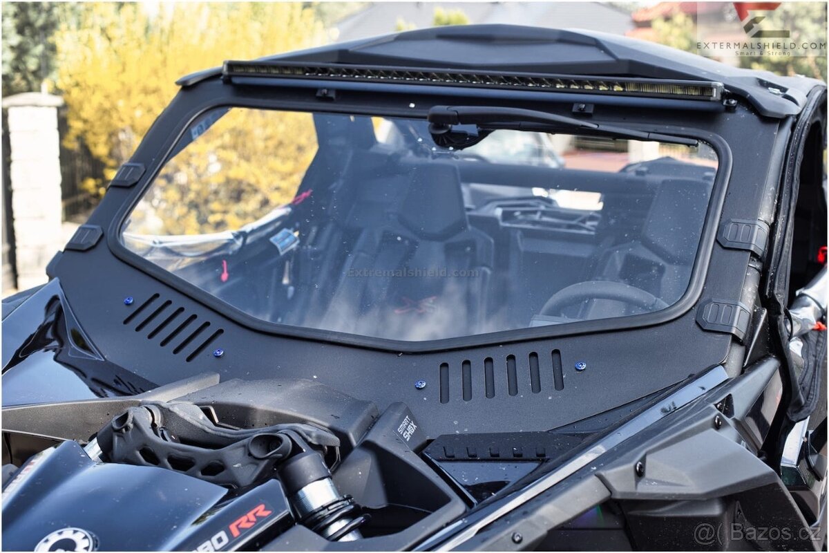 Can-am Maverick X3 čelní sklo se stěračem