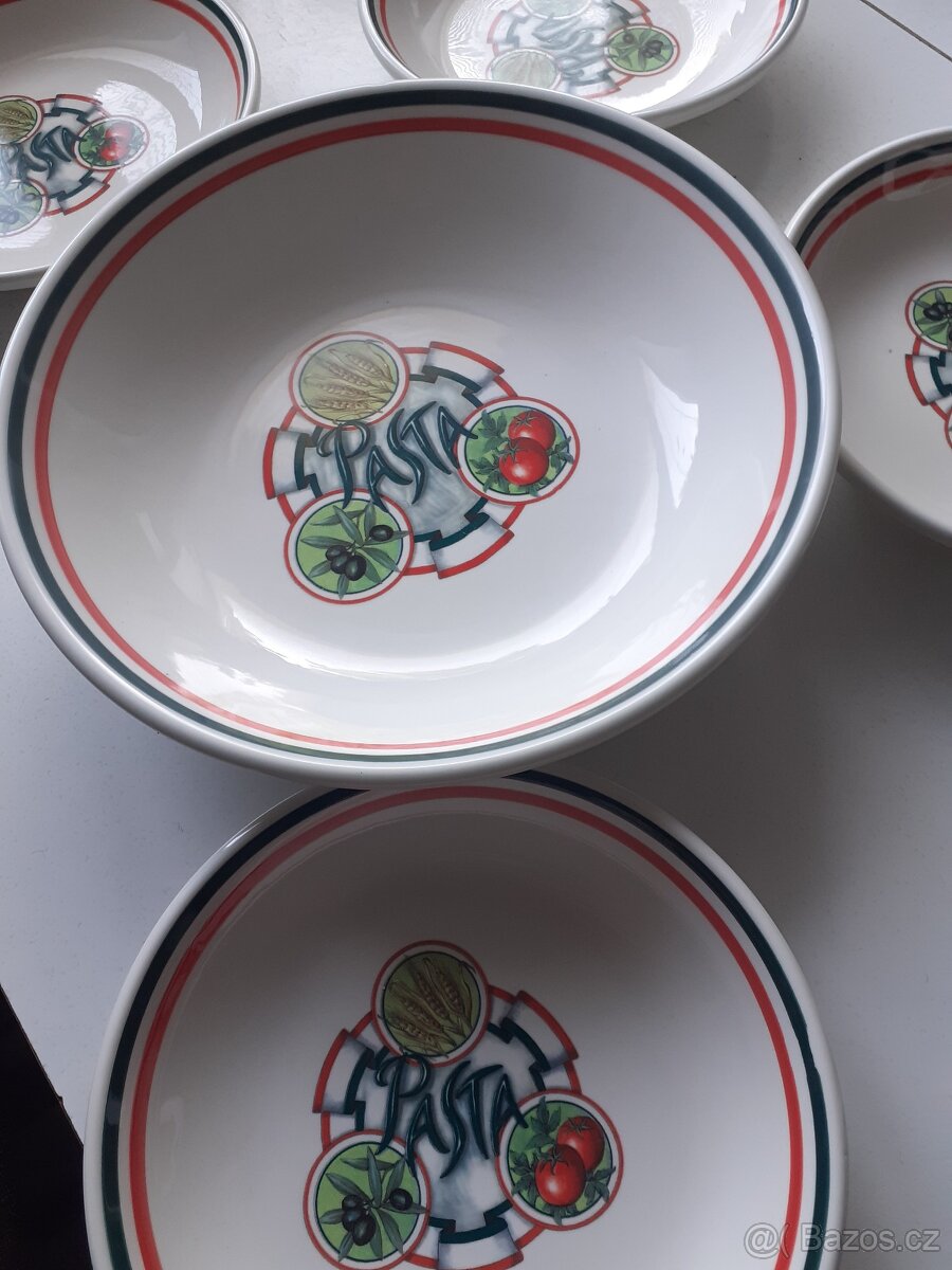 italská kera,souprava salátová Ternana - 4