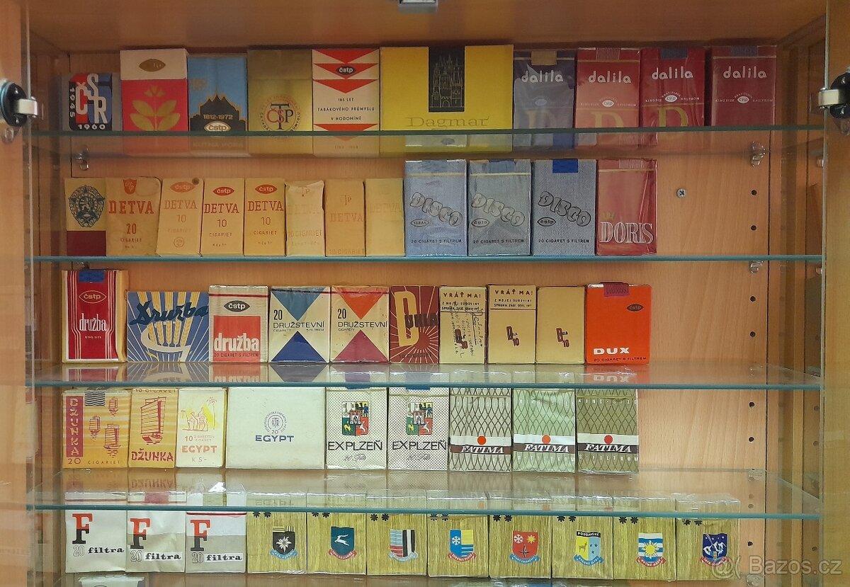 Staré cigarety, tabak, doutniky - 4