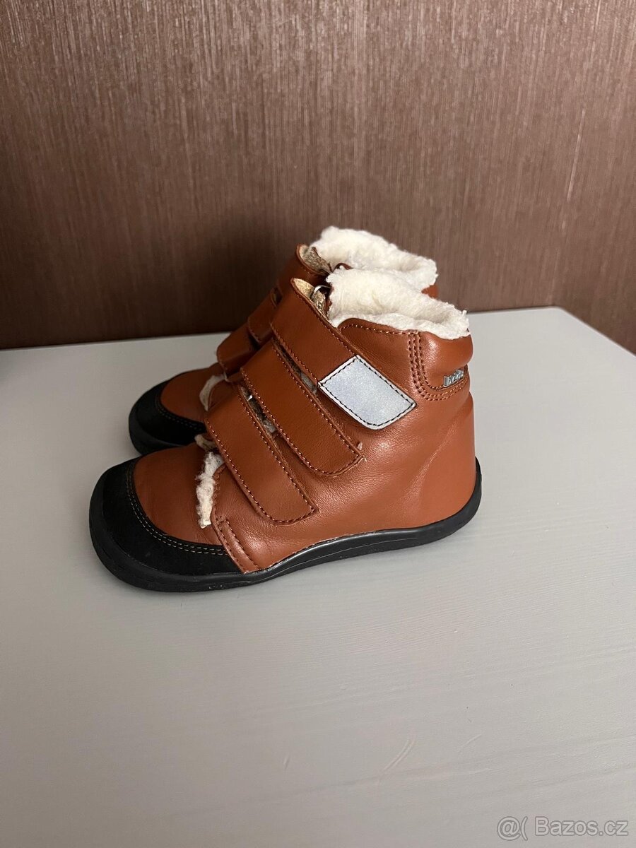 Zimní dětské barefoot boty - 4