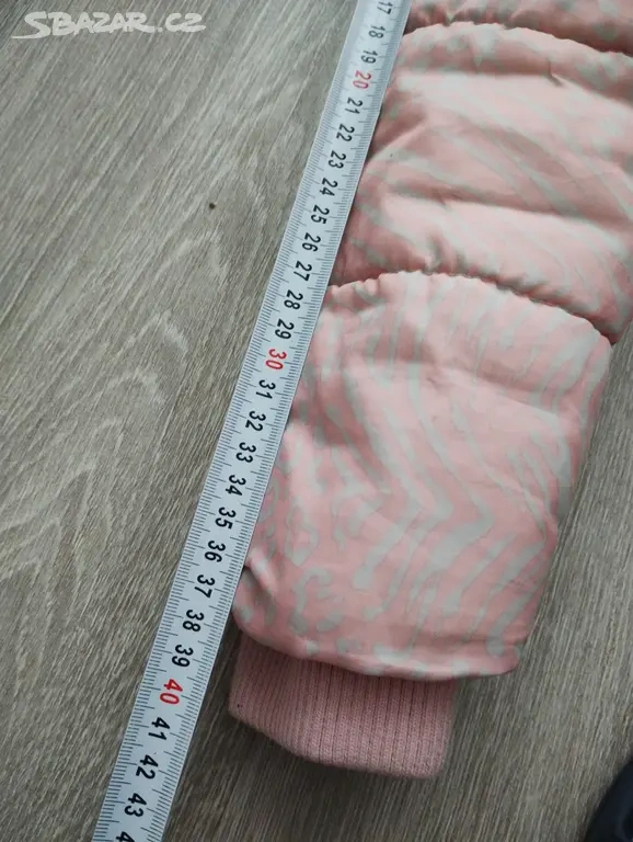 Dívčí zimní bunda (vel. 110 + 116), dvojčata - 4
