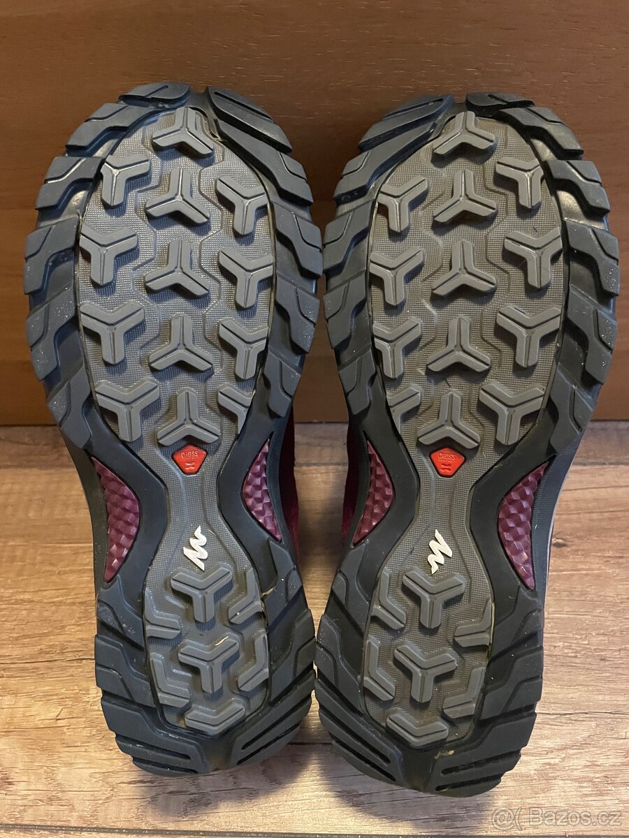 DÁMSKÉ TURISTICKÉ BOTY MH 500 FIALOVÉ - 4