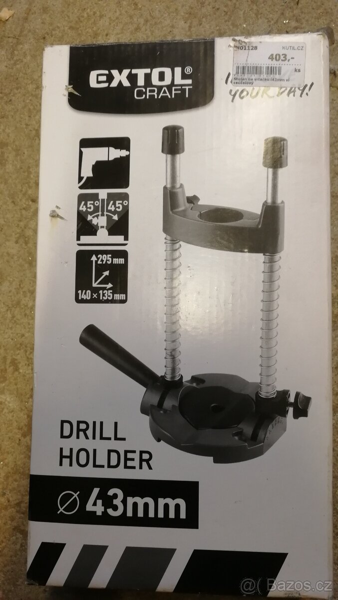 Držák - stojan ruční vrtacky - 4