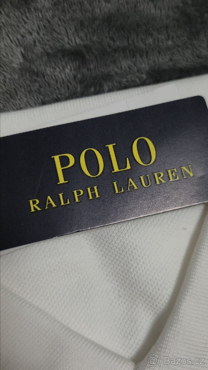 Ralph Lauren polo tričko - bílé - 4