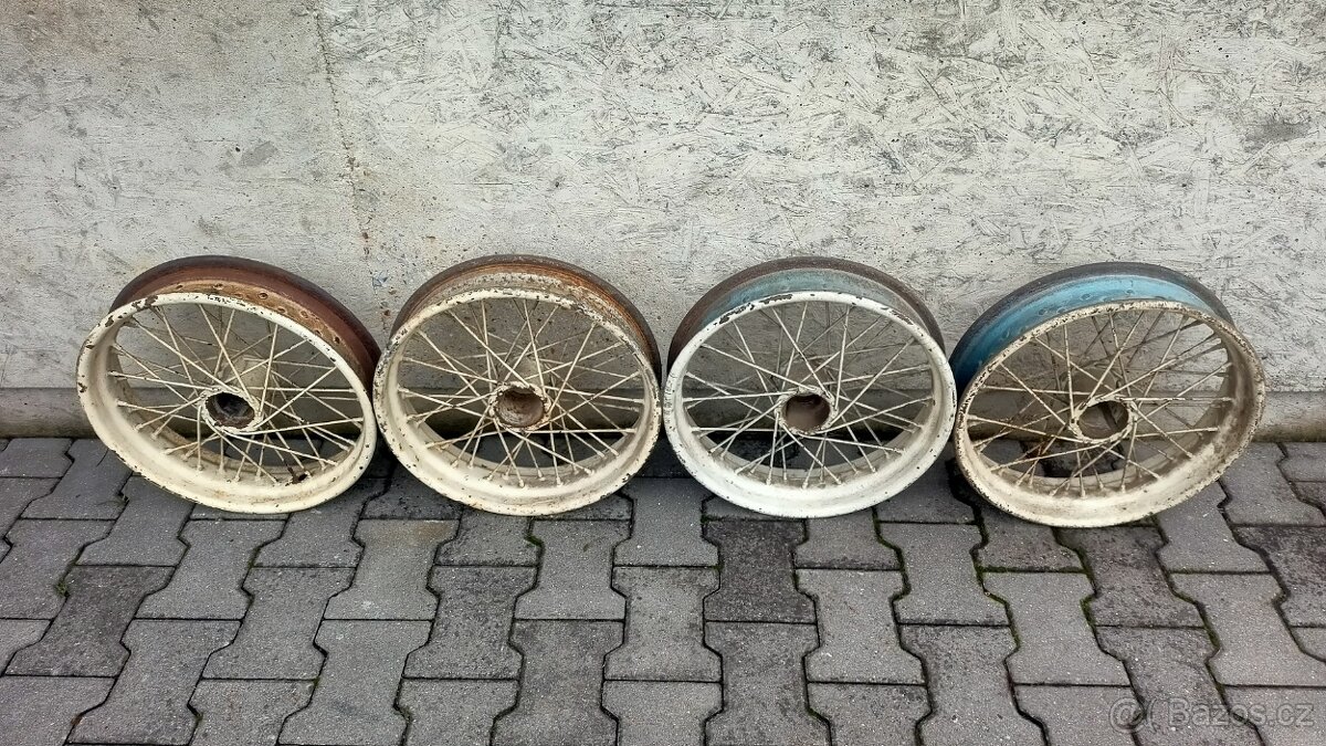 Drátěná kola na AERO 1000 - 4