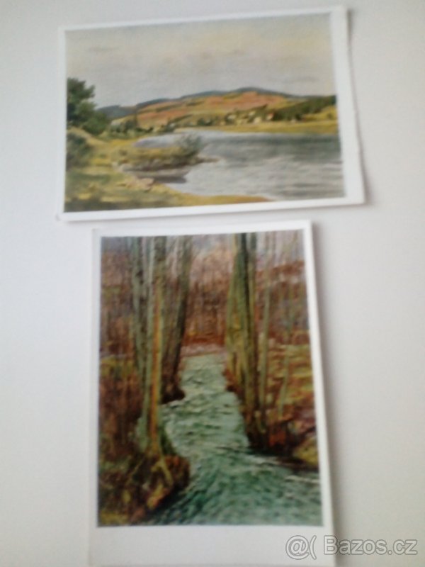 Staré pohlednice předních malířů - 4